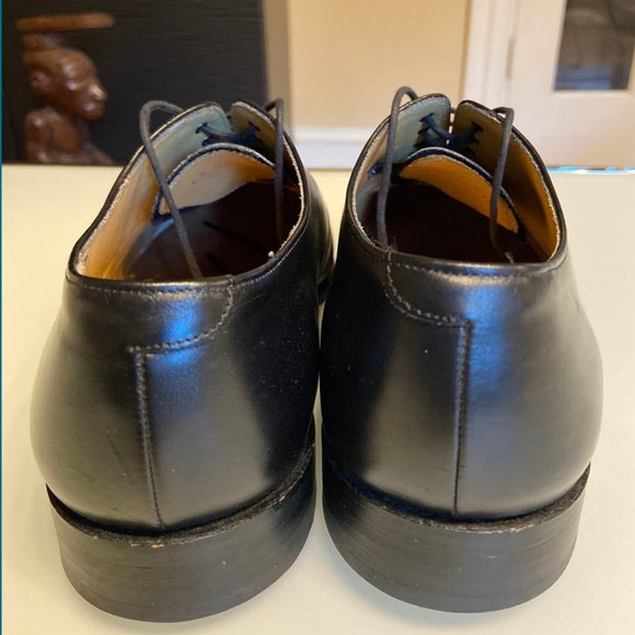 Barker England Men’s Cap Toe Oxfords Size 9.5 - Picture 5 of 6